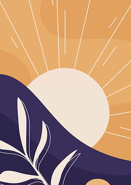 Nature sunrise mountain