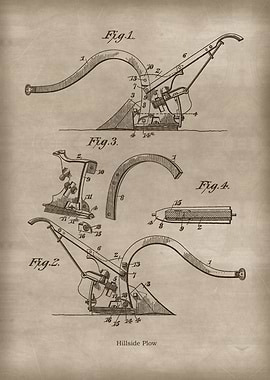 Vintage Hillside Plow