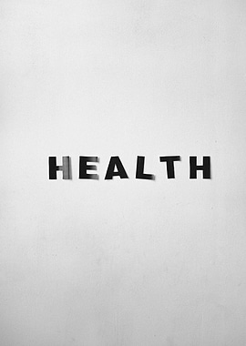 health text art