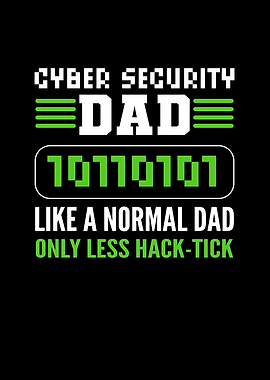 Cyber Security Dad White