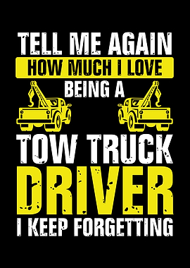 How much I love tow truck