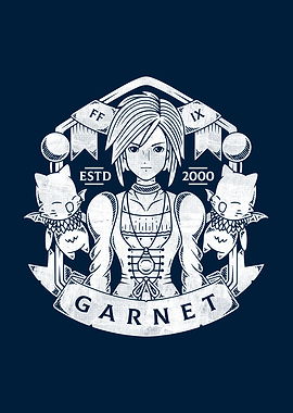 Final Fantasy 9 Garnet Art