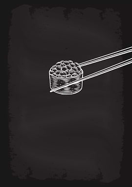 Sushi Menu Blackboard