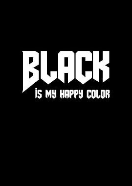 Halloween Black Is My