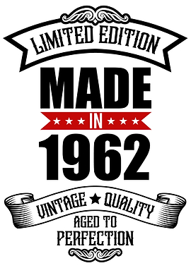 Vintage Made in 1962