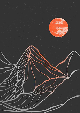 Midnight Mountain art