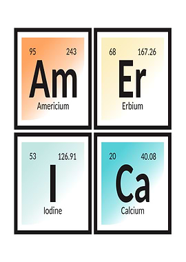 America Periodic Table