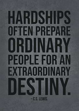 Hardships Prepare You
