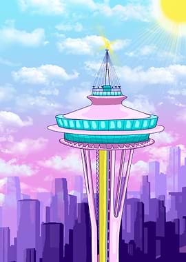 seattle tower aesthetic