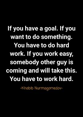 Khabib Nurmagomedov quotes