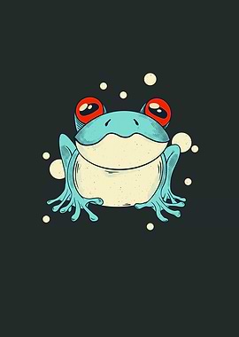 Trippy Frog Cottagecore