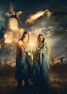 Magic Fantasy and dragons