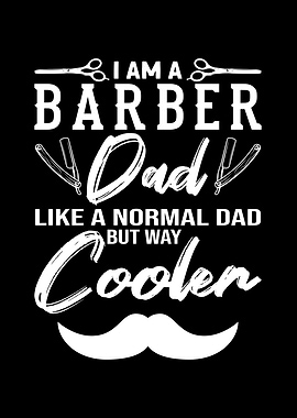 I Am A Barber Dad Beard