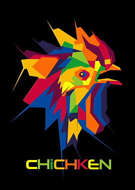 chichken color colorful