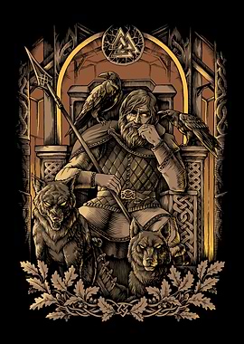 Odin Valhalla Norse Viking