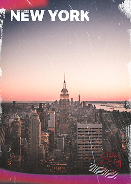 Vintage New York Poster