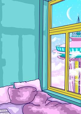 bedroom with seattle view