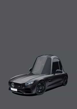 Mercedes AMG GT black