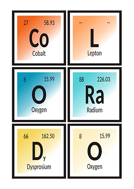 Colorado Periodic Table