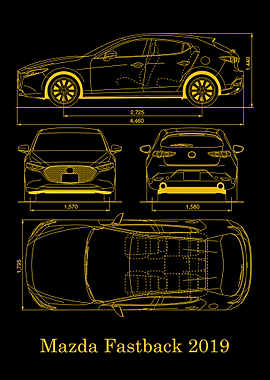 Mazda Fastback 2019