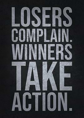 Winners Take Action