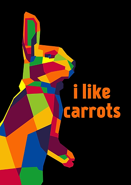 animal rabbit carrot