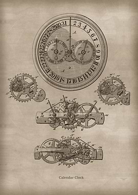Calendar Clock 2
