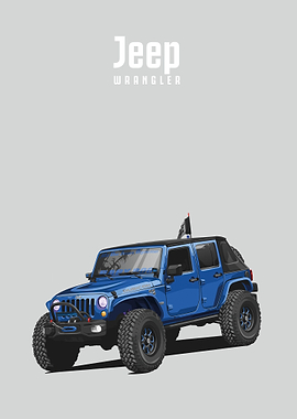 jeep wrangler blue