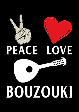 Bouzouki Music Instrument