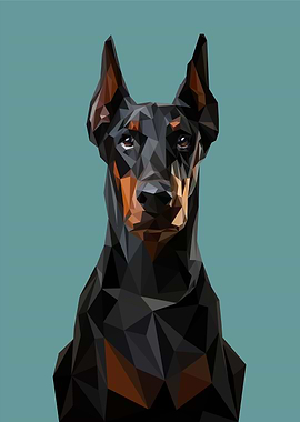 Nursery animals doberman