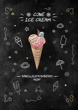 Vanilla Strawberry Mint