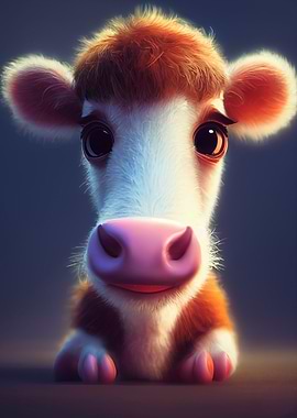 Adorable Cow 2