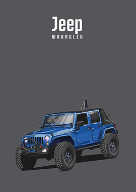 jeep wrangler blue
