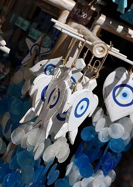 Parga city souvenir magnet