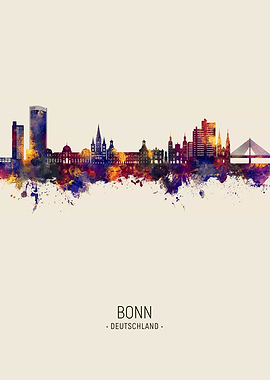 Bonn Skyline Deutschland