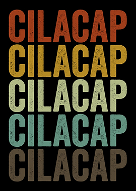 Cilacap Indonesia Retro