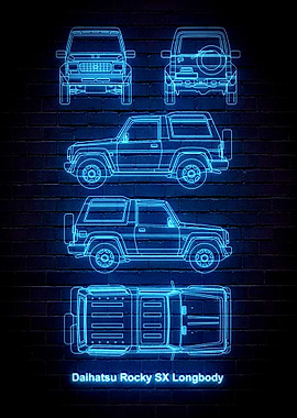 Daihatsu Rocky SX Longbody