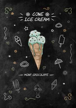 Mint Chocolate Ice Cream
