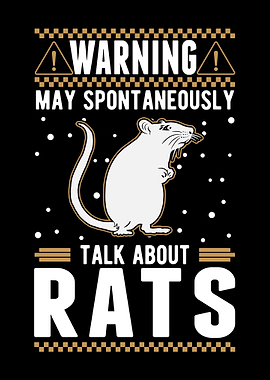 Warning Rat Owner House