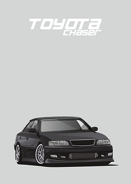 toyota chaser black