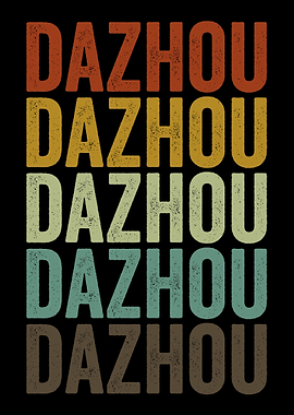 Dazhou China Retro Vintage