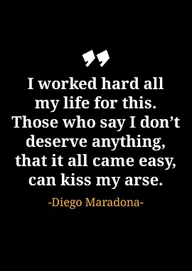 Diego Maradona quotes