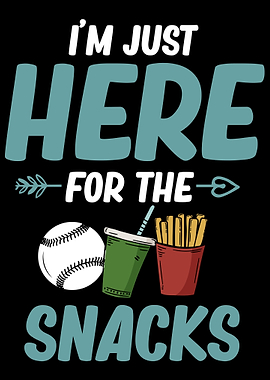 Baseball Snack Food Humor