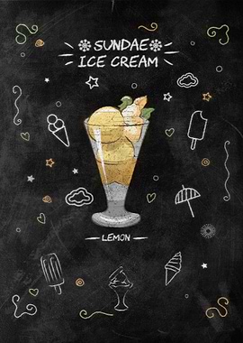 Lemon Ice Cream