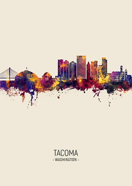 Tacoma Skyline Washington