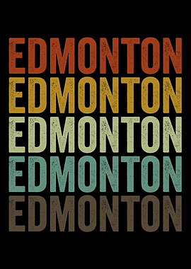 Edmonton Canada Retro
