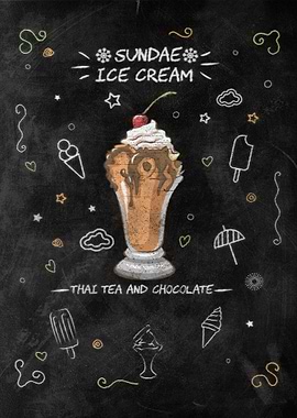 Thai Tea And Chocolate