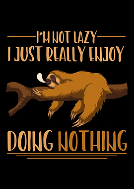 Sloth Lazy