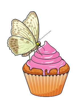 Butterfly Cupcake