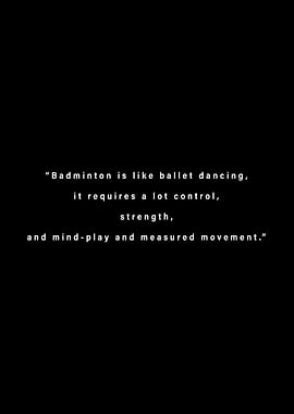 quotes Badminton